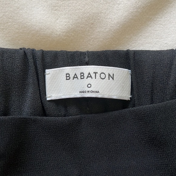 Babaton Cohen Cropped Pleated Dress Pants Size 0 - Picture 7 of 7